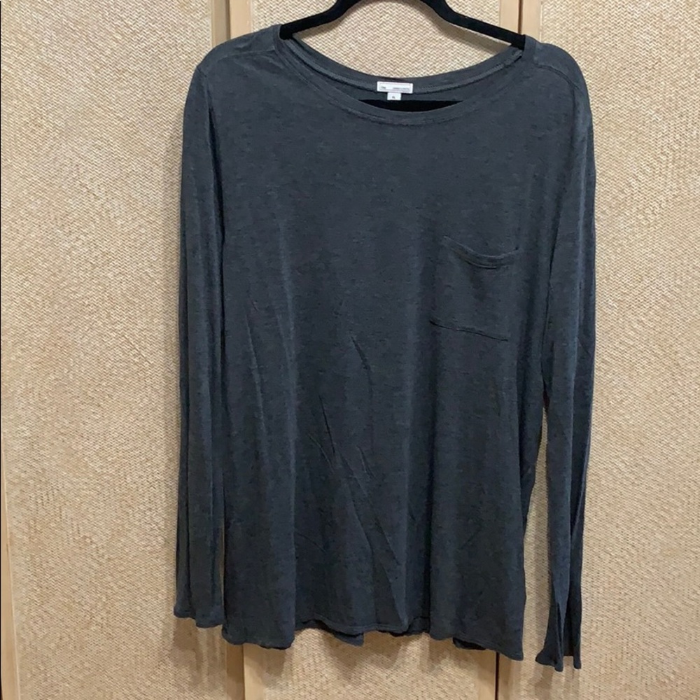 Cozy Gap Long Sleeve Top